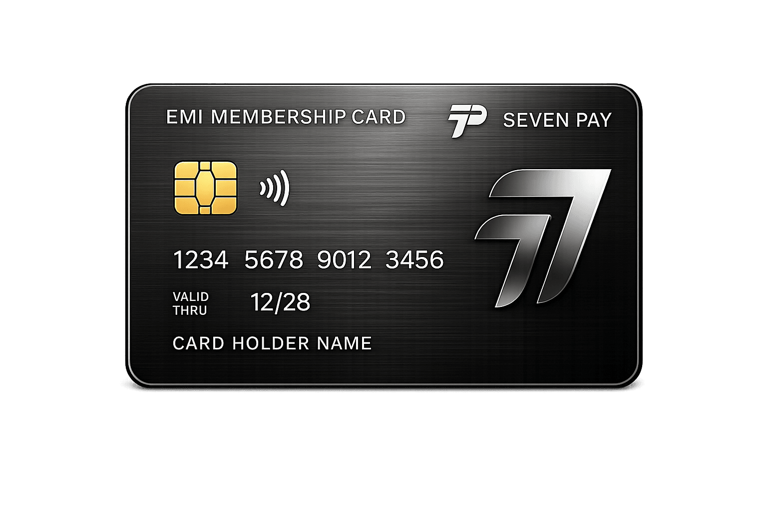 Seven Pay EMI Membership Card